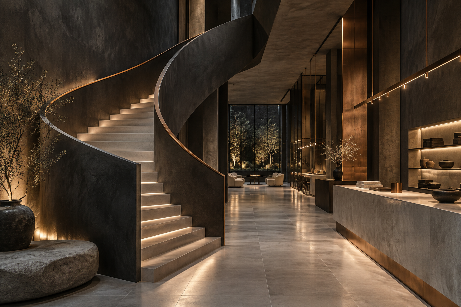 Espacio comercial contemporáneo Casa Uno